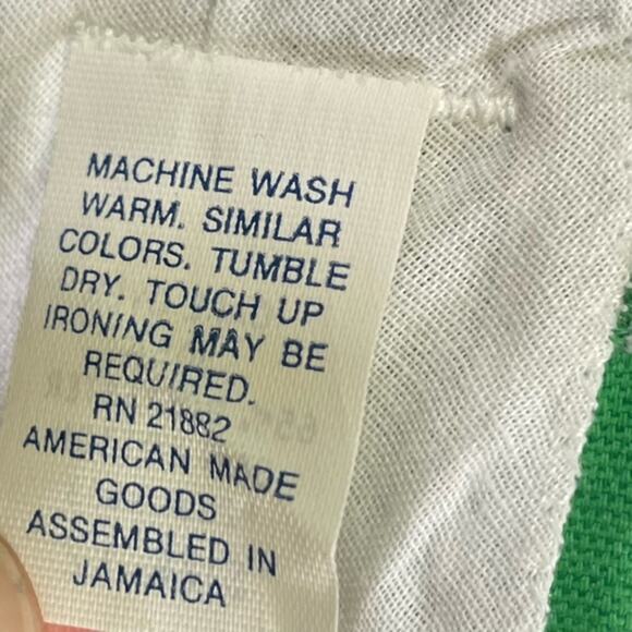 Vintage Green Skort Skirt Shorts 1970 Size 12 Retro Mid Mod 1960 White Belt - Picture 10 of 11